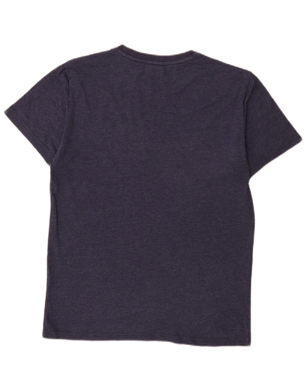 Camiseta gráfica masculina Superdry Top grande azul marinho