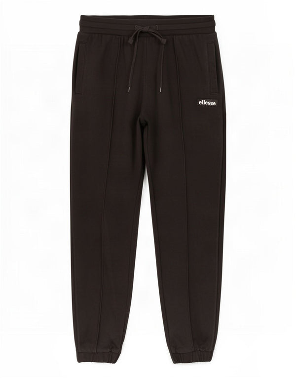 Calça de treino feminina Ellesse Joggers UK 12 médio algodão preto