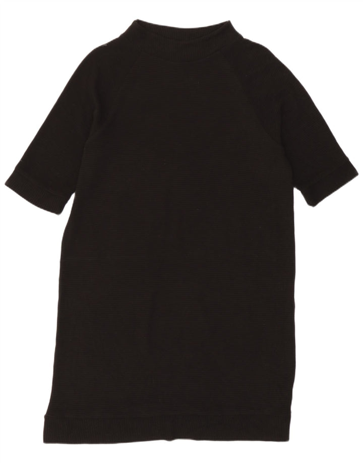 Vestido básico feminino French Connection UK 12 viscose preta média