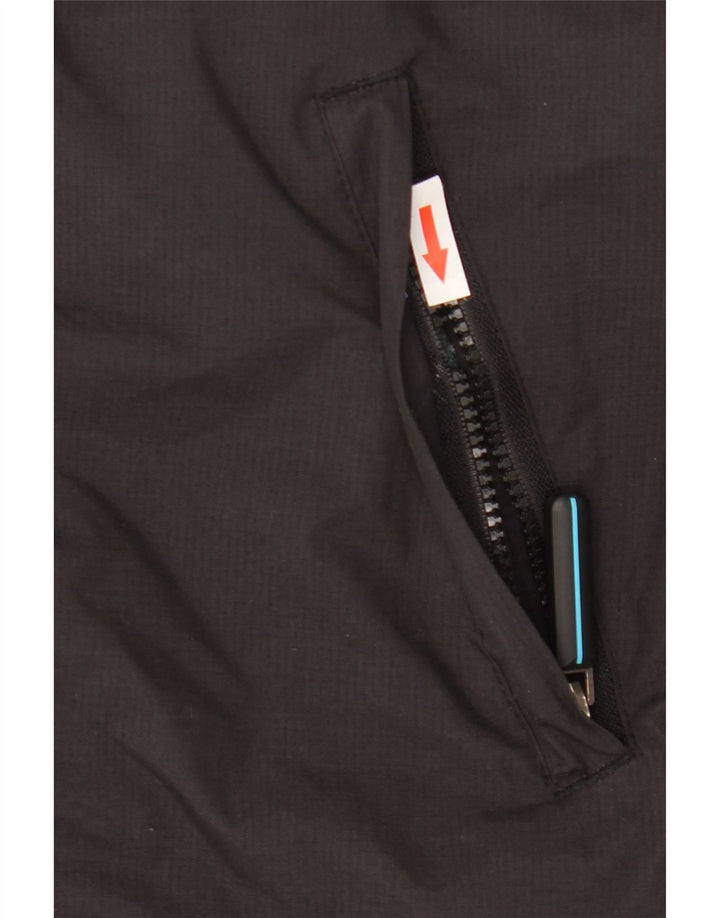 Jaqueta de chuva masculina Superdry UK 40 grande nylon preto