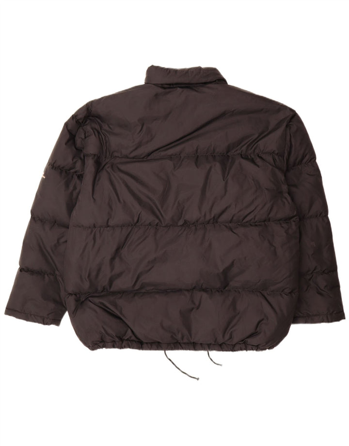 Jaqueta acolchoada masculina Le Frog UK 42 XL poliamida preta