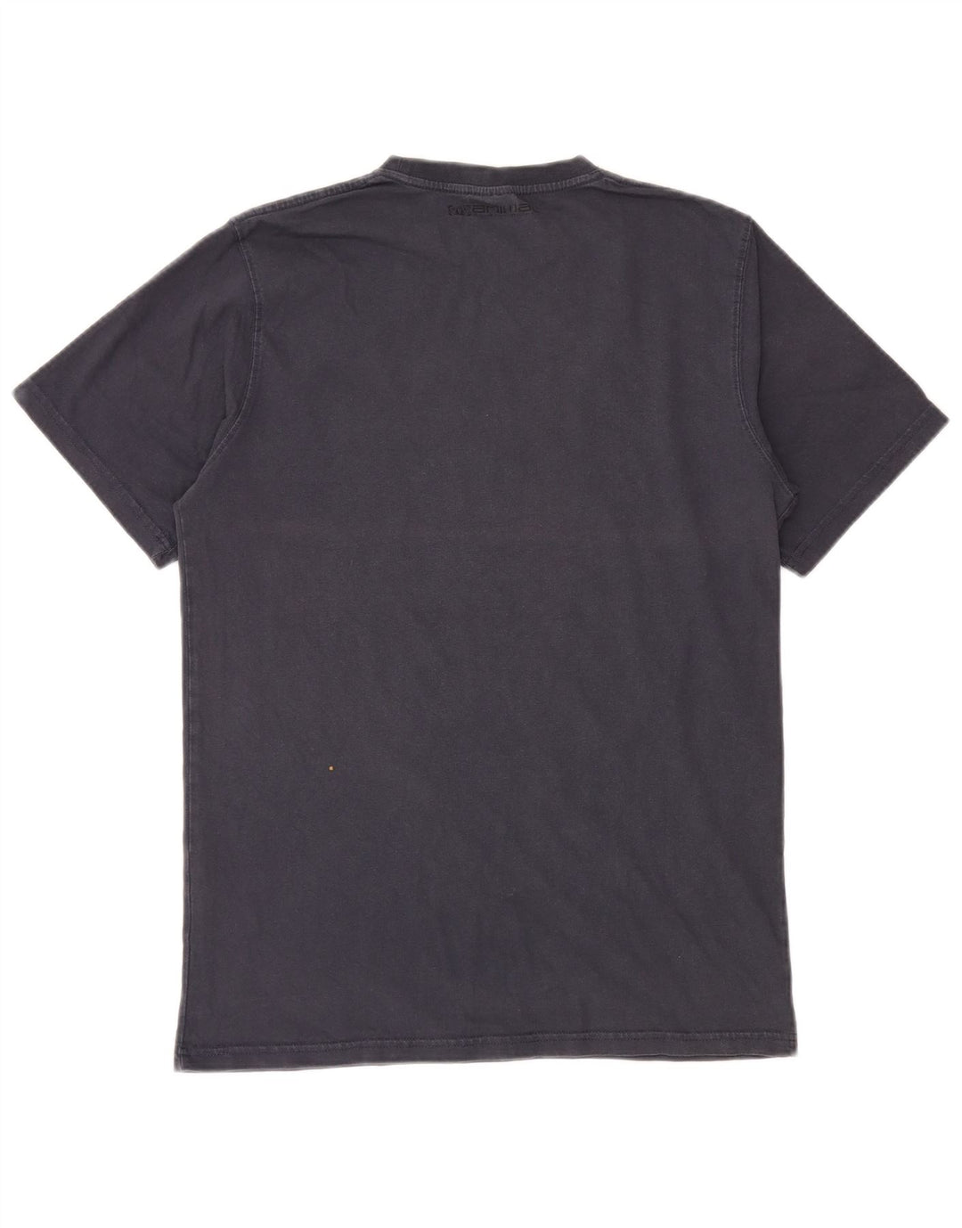 Camiseta Animal Masculina Gráfica Top Médio Algodão Azul Marinho