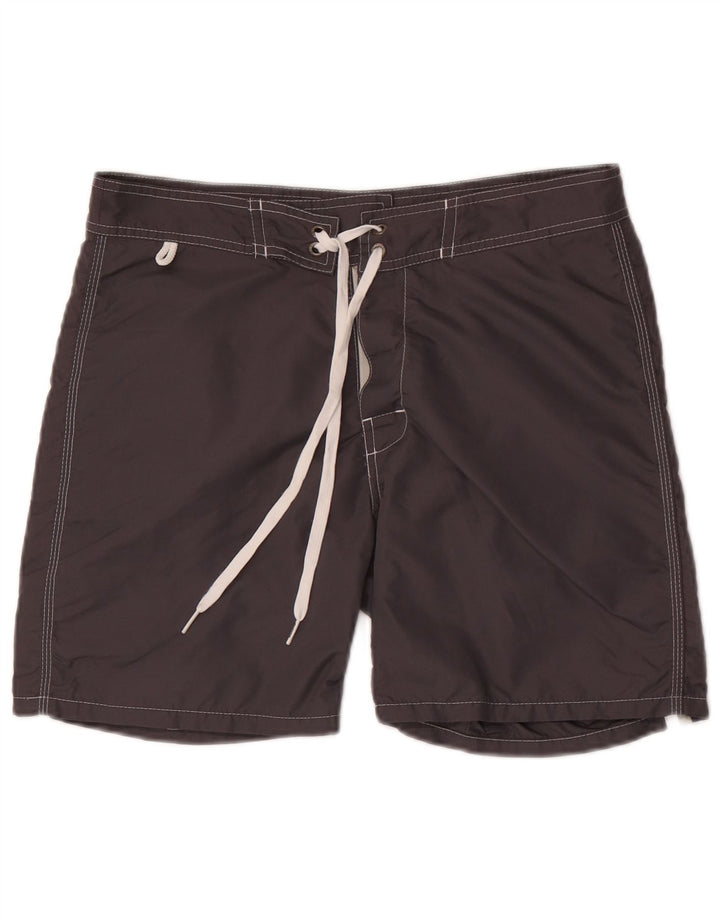 Shorts de natação masculino Sundek médio cinza nylon