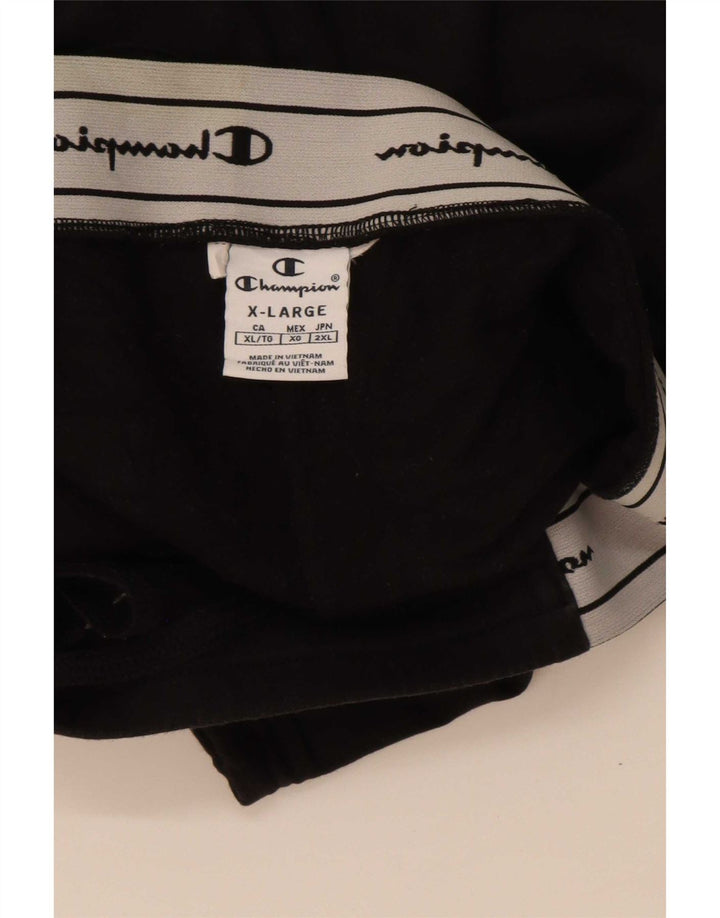 Calça de treino masculina Champion Graphic Capri XL preta
