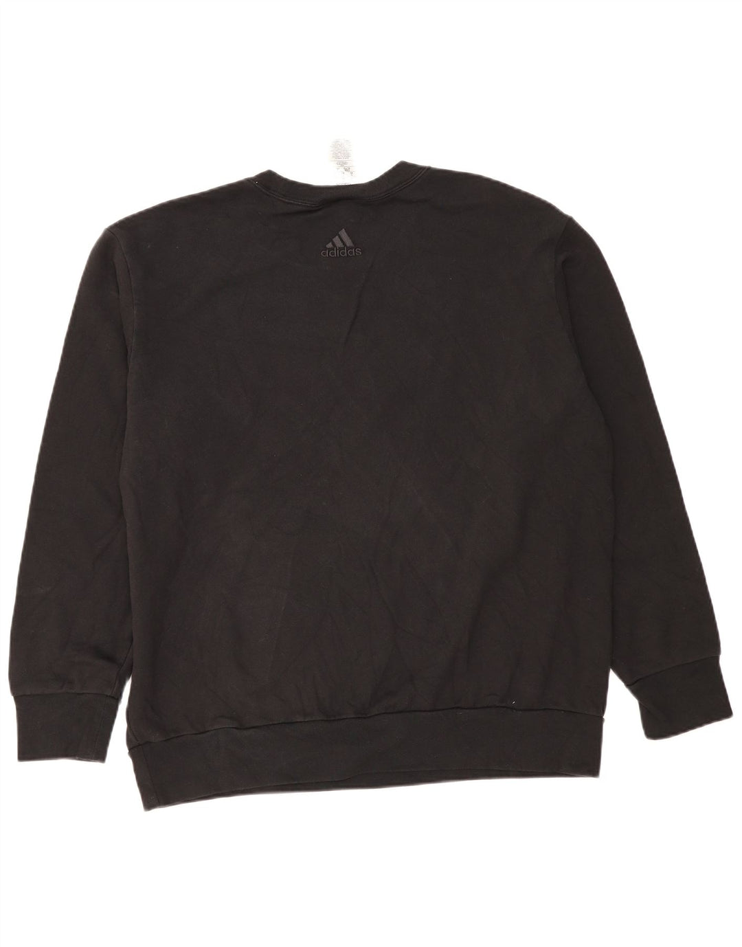 Adidas Mens Graphic Moletom Jumper XL Algodão Preto