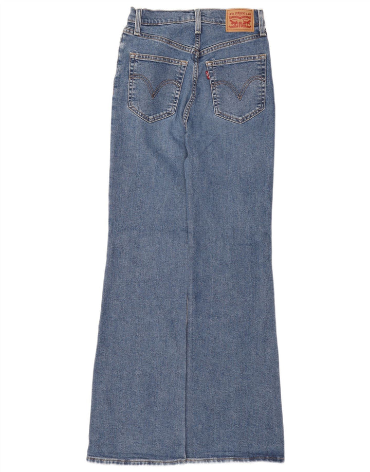 Jeans feminino Levi's Ribcage Bootcut W27 L31 azul algodão