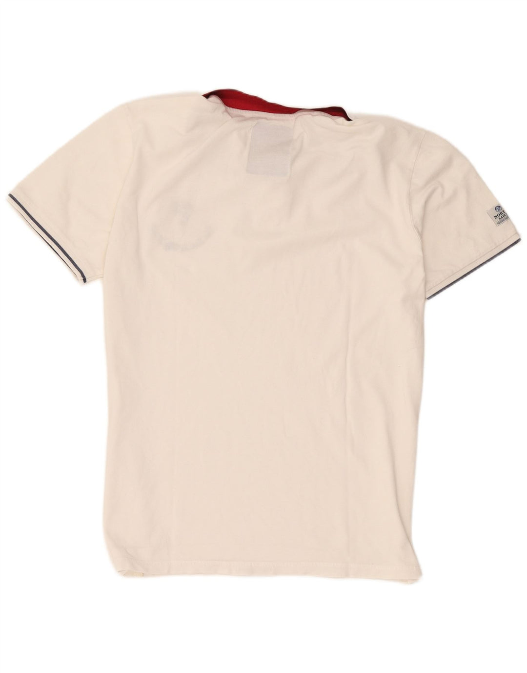 Camisa polo masculina North Sails 2XL algodão branco