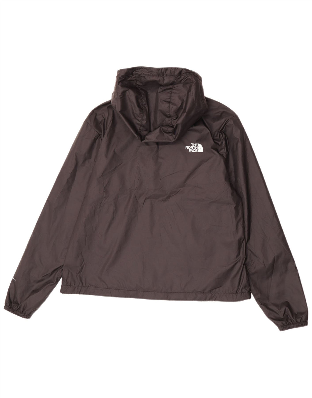 Jaqueta de chuva feminina com capuz The North Face UK 16 grande preta