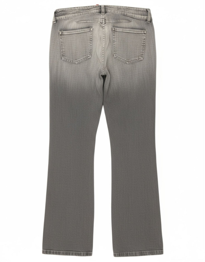Jeans feminino bootcut FISHBONE W28 L34 algodão cinza