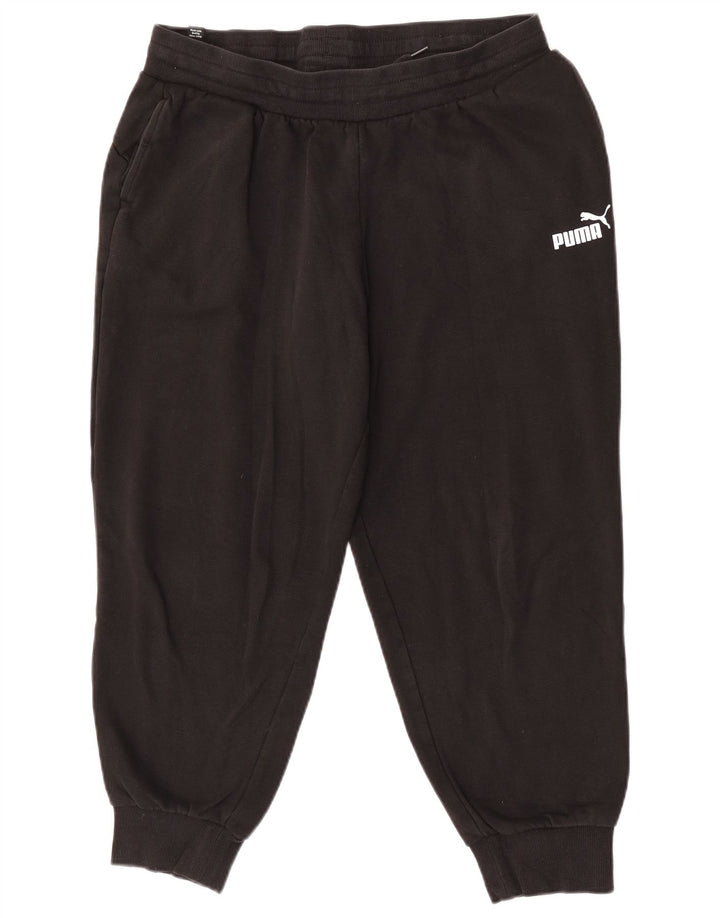 Calça de treino masculina Puma Joggers grande preto
