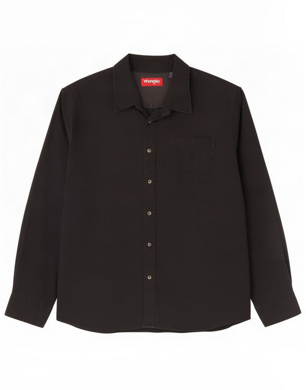 Camisa masculina Wrangler 2XL algodão preto