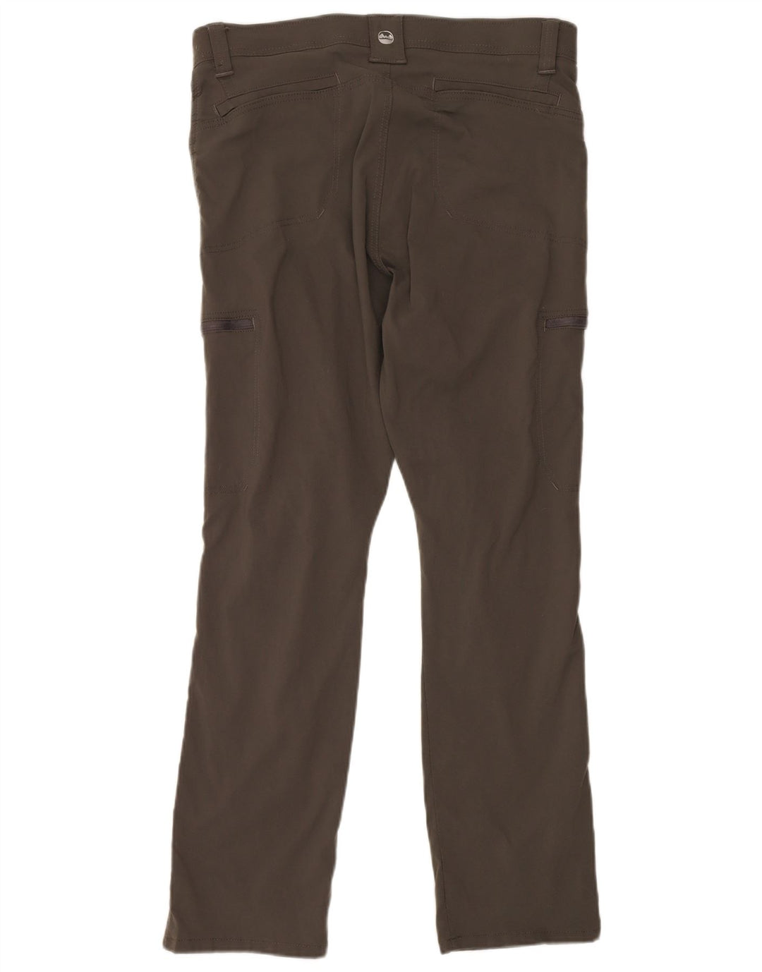 Wrangler Mens Slim Cargo Calças W36 L30 Cinza Nylon