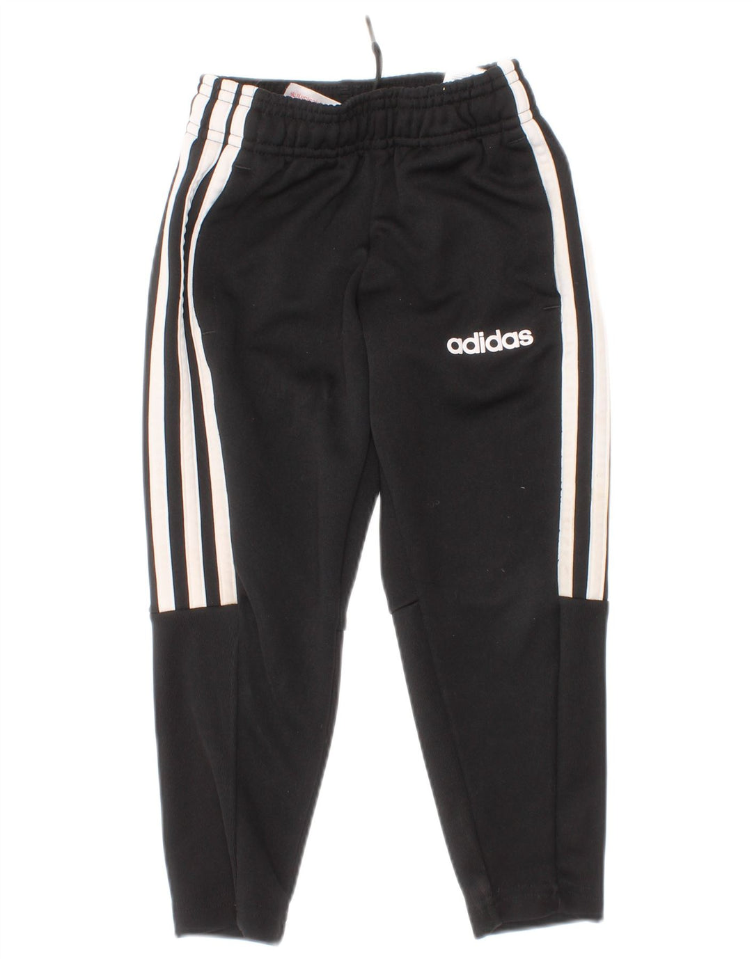 Calças de treino Adidas meninos 2-3 anos preto poliéster esportivo