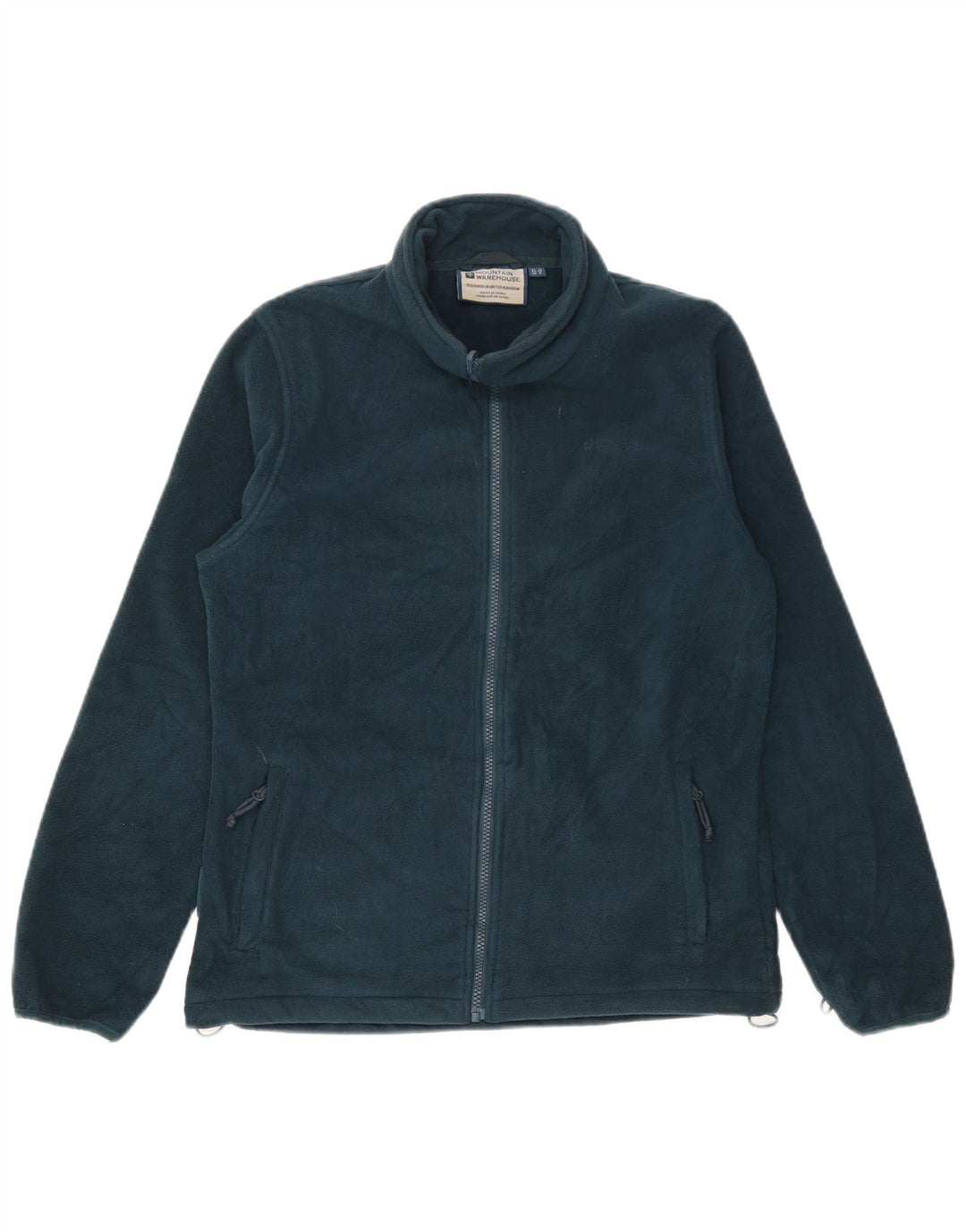 Jaqueta de lã com forro feminino Mountain Warehouse Poliéster verde médio Reino Unido 12