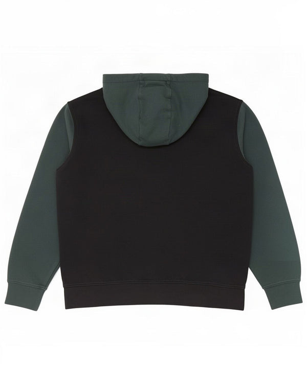 Mustang masculino com capuz gráfico Jumper XL verde algodão colorblock