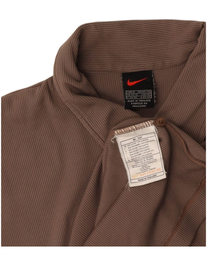 Camisa polo masculina NIKE médio marrom nylon