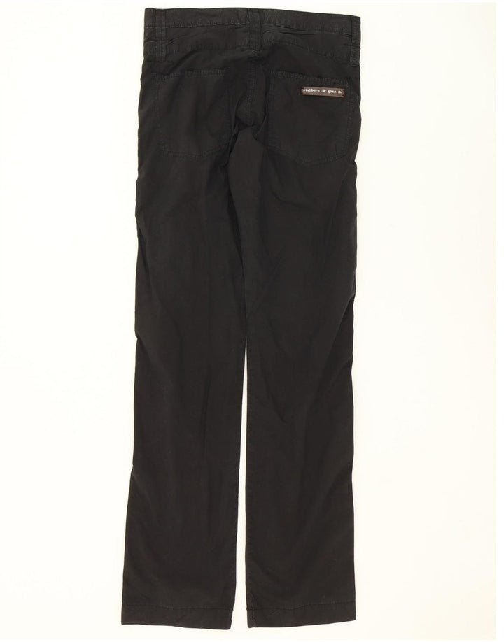 GIANFRANCO FERRE Womens Straight Casual Trousers W32 L35 Black Vintage Gianfranco Ferre and Second-Hand Gianfranco Ferre from Messina Hembry 