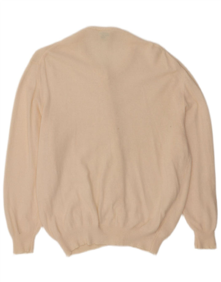 Suéter cardigã feminino CANDA EU 46 XL Off White Angora