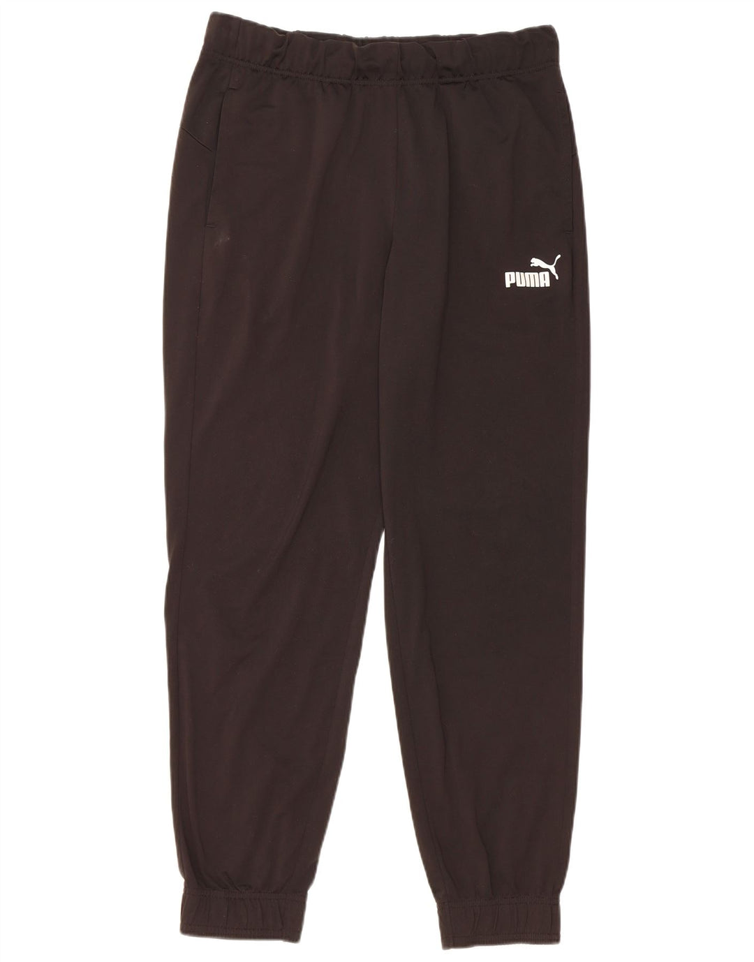 Calça de treino masculina Puma Joggers médio preto poliéster