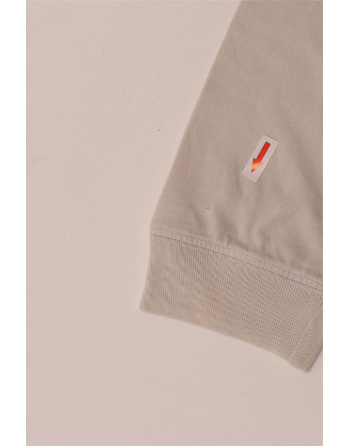 Champion masculino top manga comprida grande algodão branco