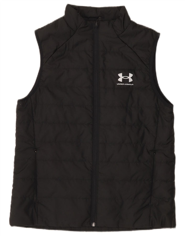 Colete acolchoado feminino Under Armour UK 14 poliéster preto médio