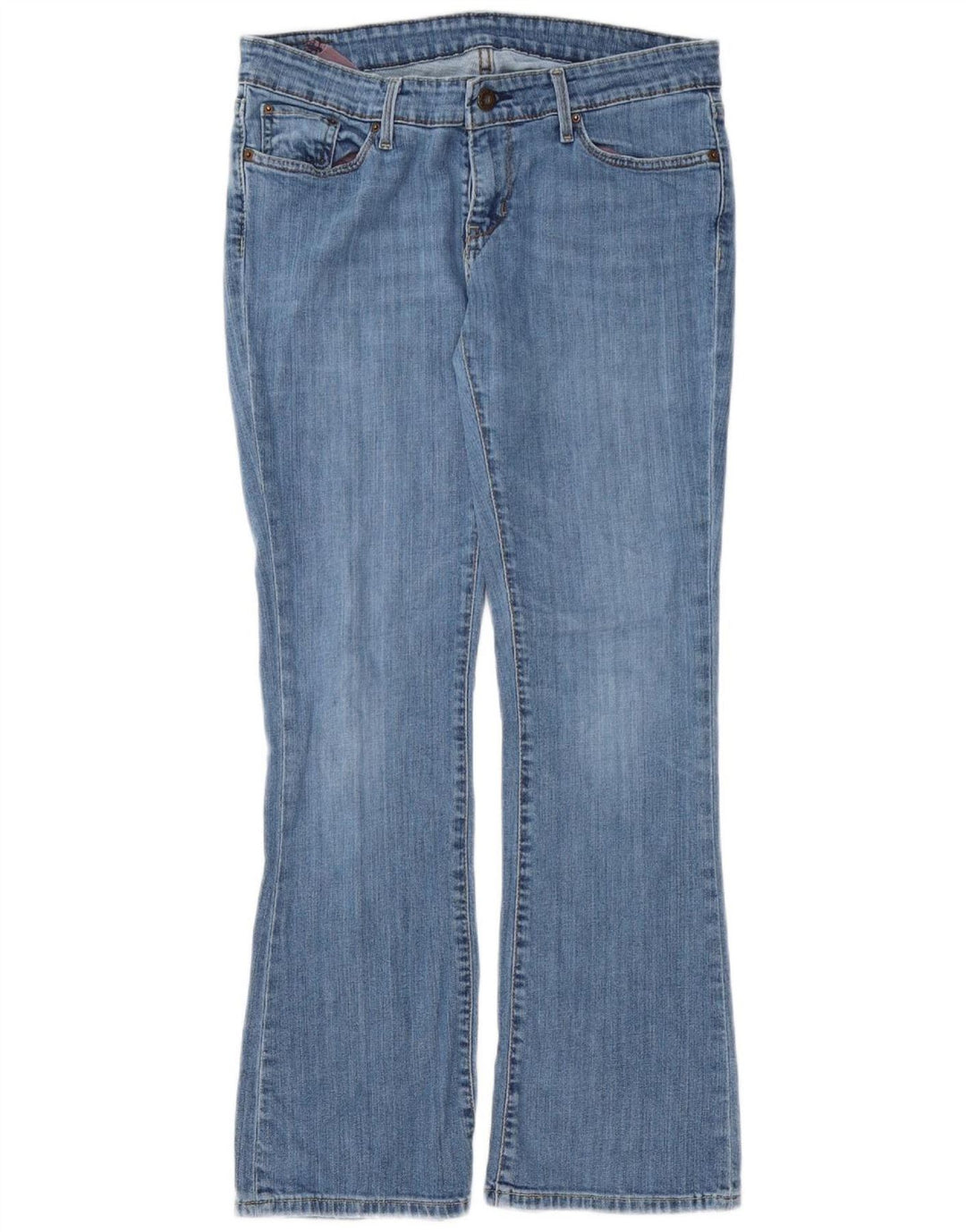 Jeans feminino Bootcut LEVI'S US 6 médio W32 L29 algodão azul