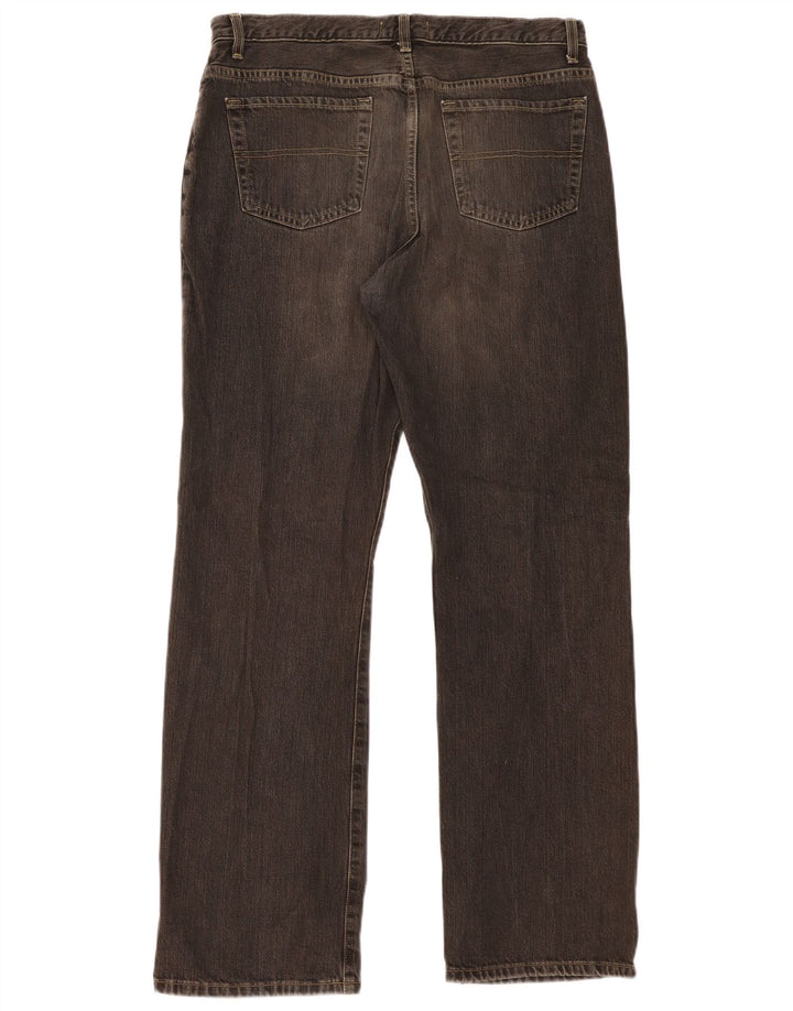 Jeans retos masculinos Marks & Spencer W36 L33 algodão preto