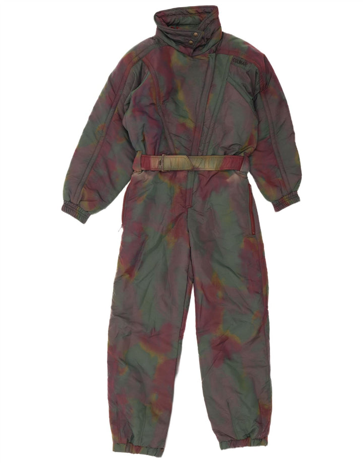Macacão de esqui feminino Colmar IT 46 grande tie-dye multicolorido