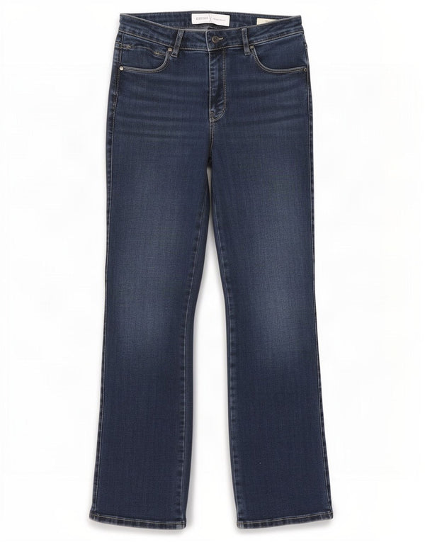 Guess Calça jeans reta feminina W29 L30 azul algodão