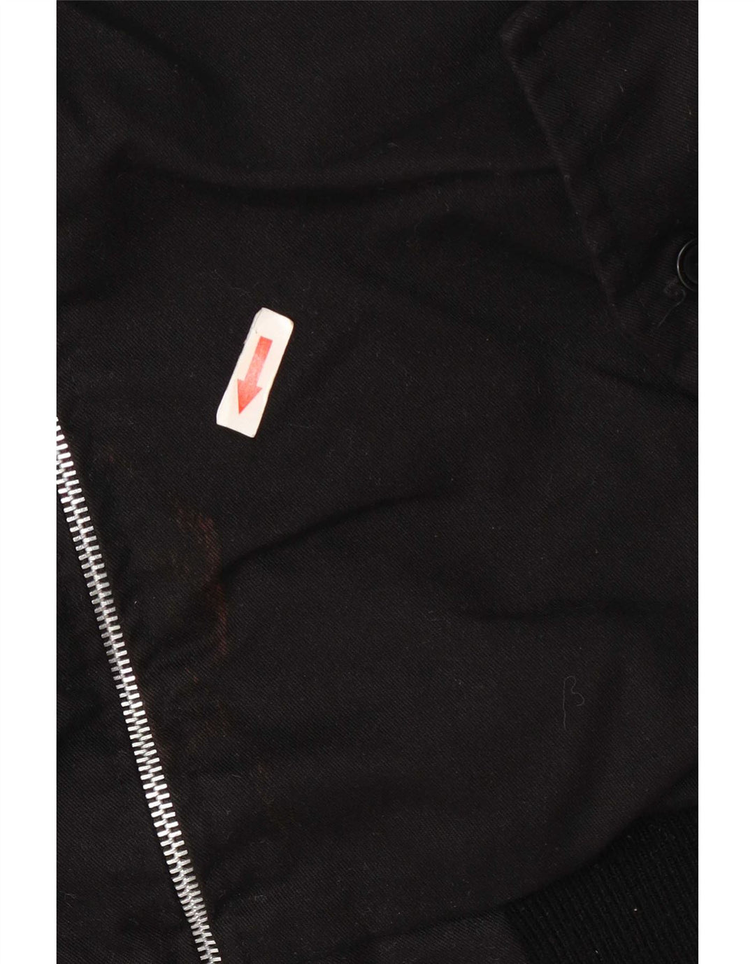 Jaqueta bomber masculina vintage UK 42 XL preta