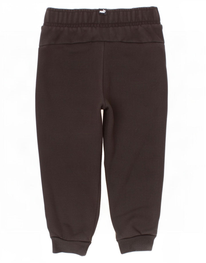 Puma Meninos Calças de Treino Joggers 3-4 Anos Preto