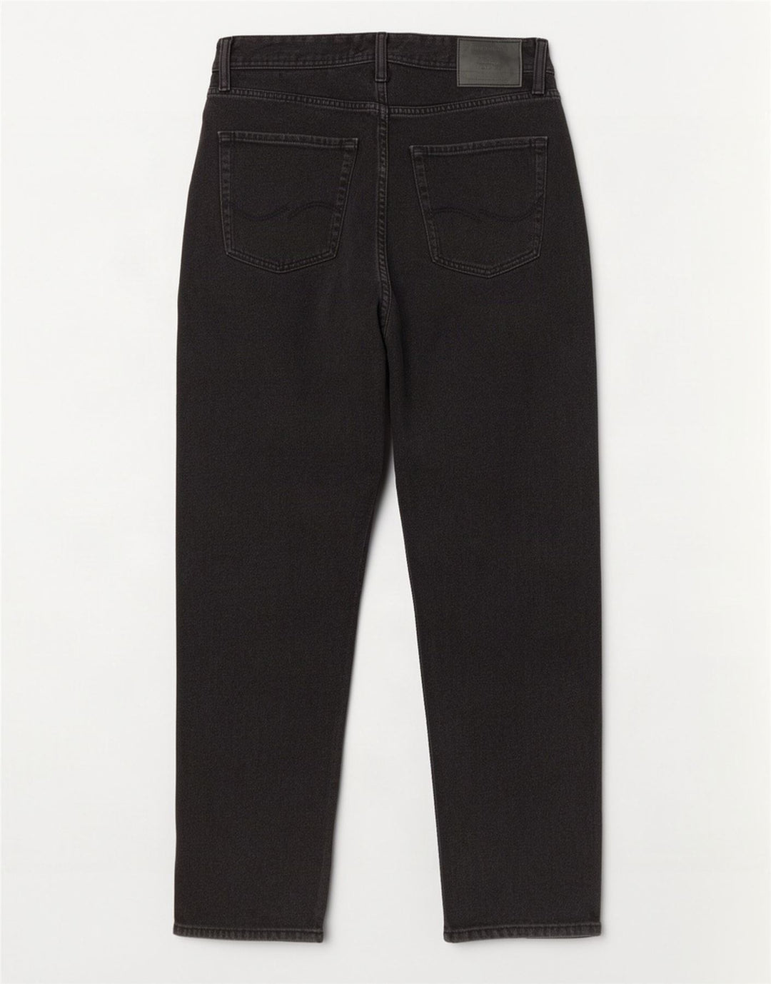 Jeans retos masculinos Jack & Jones W32 L32 algodão preto