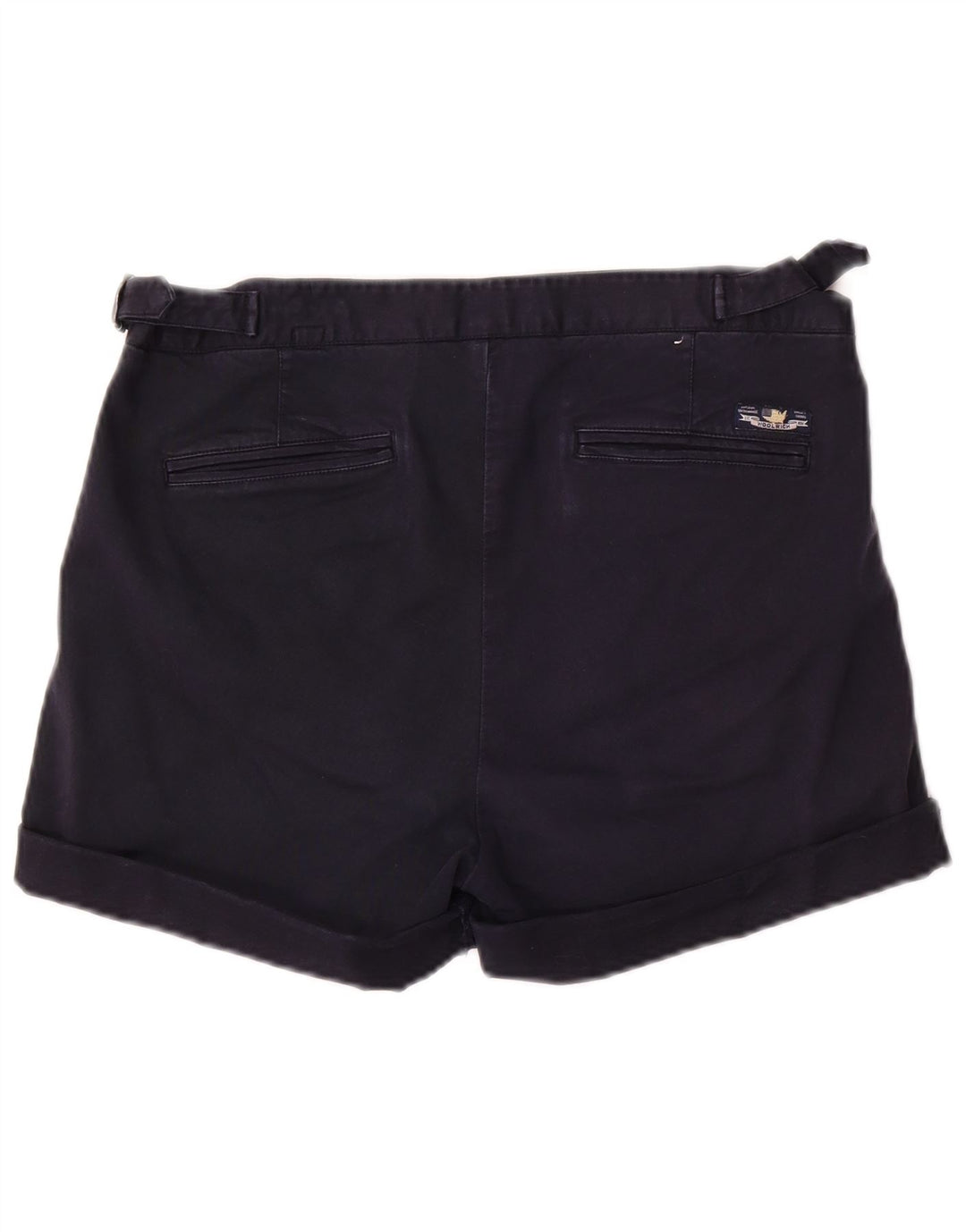 Shorts chino feminino WOOLRICH W29 médio azul marinho