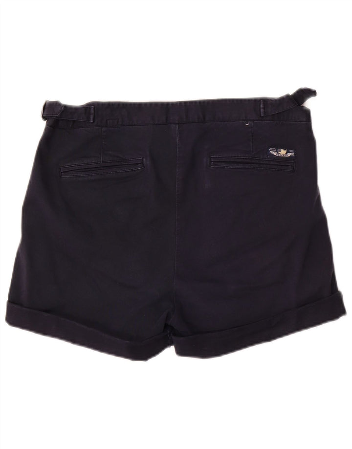 Shorts chino feminino WOOLRICH W29 médio azul marinho