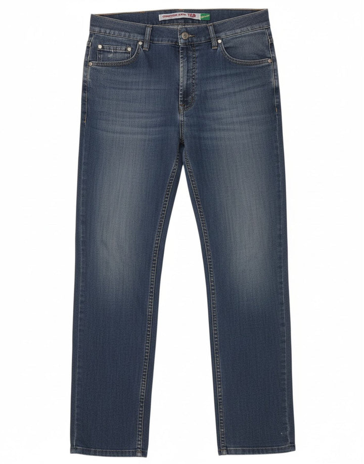 CARRERA Masculino 700 Regular Straight Jeans W33 L33 Azul Algodão
