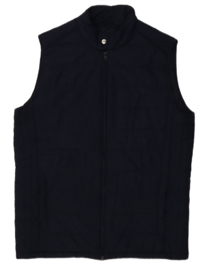 Colete acolchoado masculino Jack & Jones UK 38 azul marinho médio