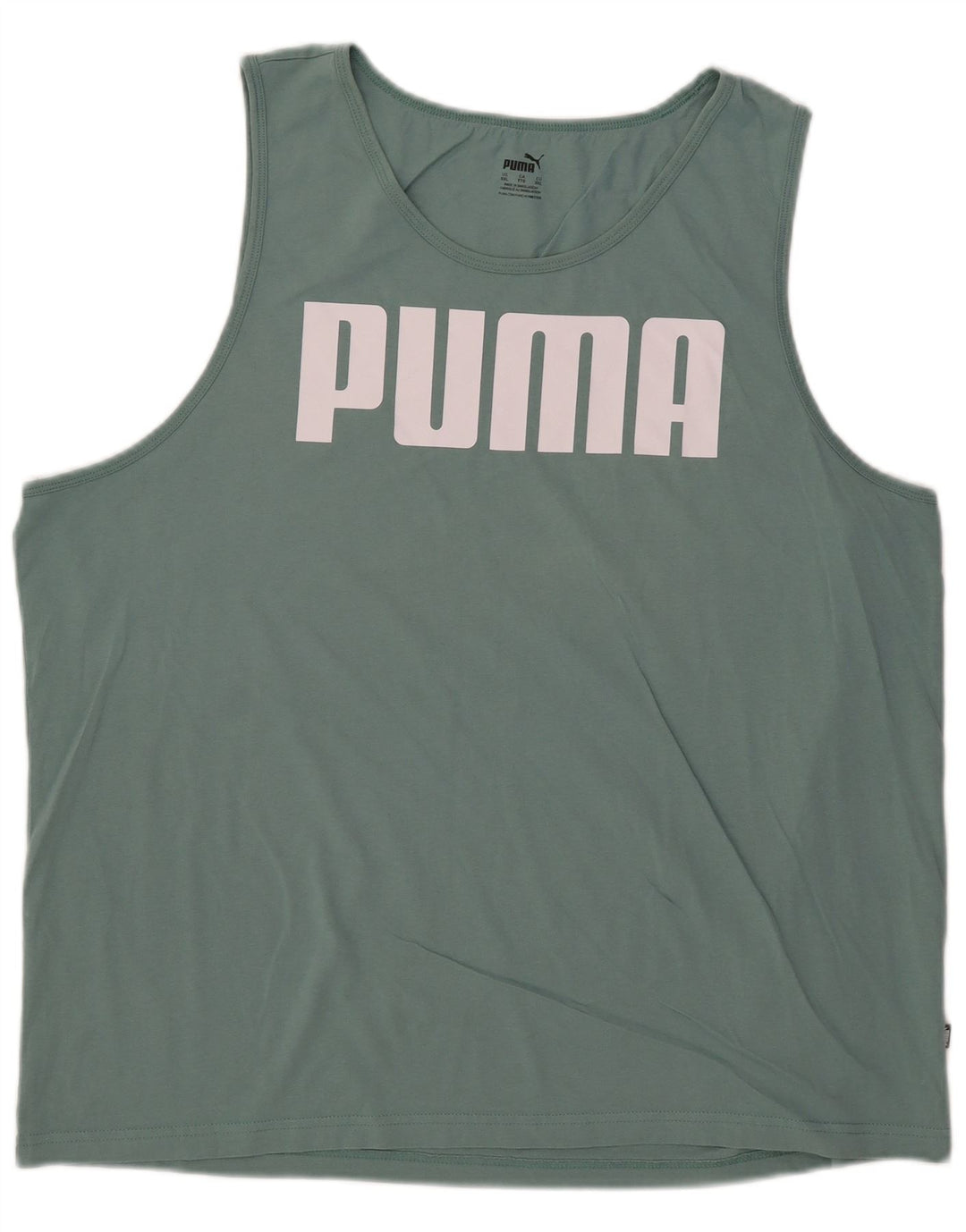 Colete gráfico masculino Puma 2XL verde