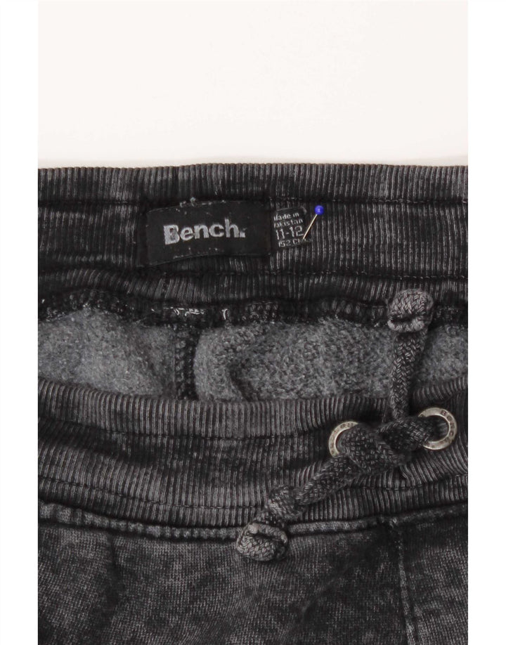 Bench Boys Cargo Shorts 11-12 Anos W26 Algodão Cinza