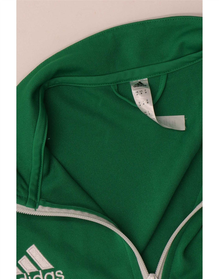 Adidas Mens Aeroready Tracksuit Top Jaqueta Poliéster Verde Médio