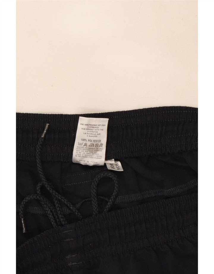Shorts esportivos masculinos Adidas XL azul marinho poliéster