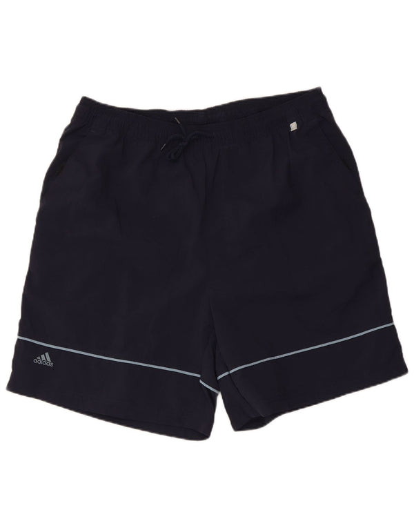 Shorts esportivos gráficos masculinos ADIDAS XL azul marinho poliamida
