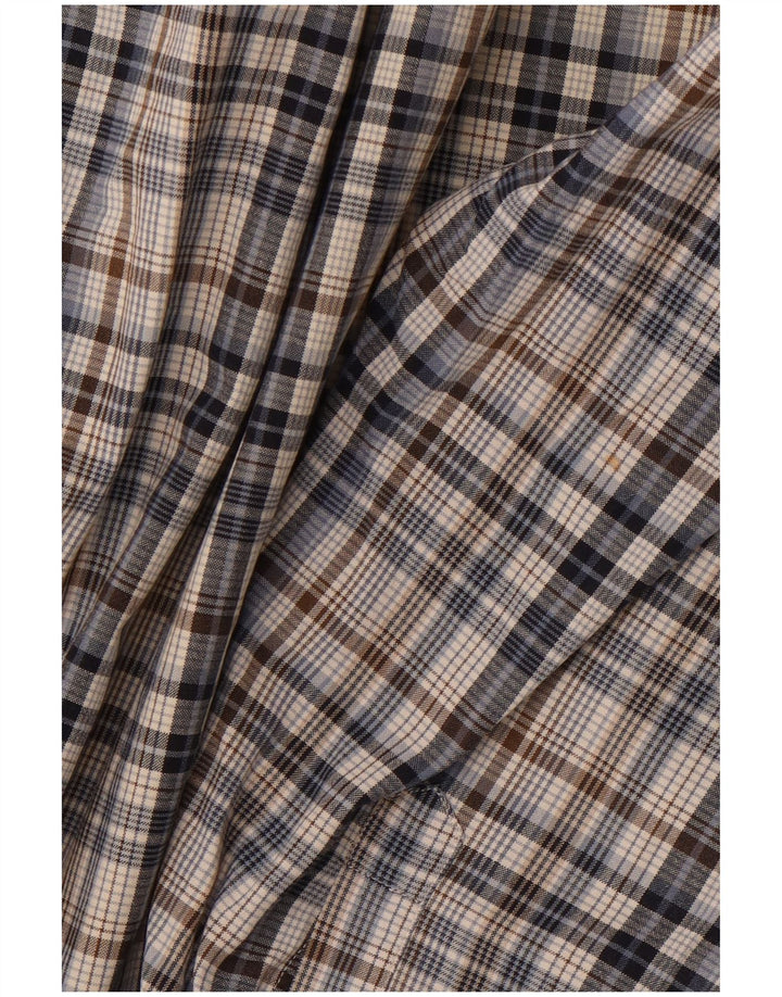 Camisa masculina LERROS XL algodão xadrez multicolorido