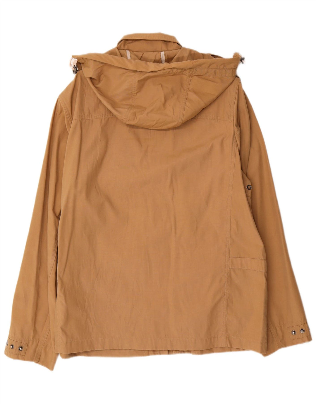 Jaqueta utilitária masculina Oviesse com capuz UK 42 XL poliamida bege