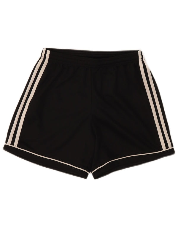 Shorts esportivos Aeroready feminino Adidas UK 4/6 XS preto poliéster