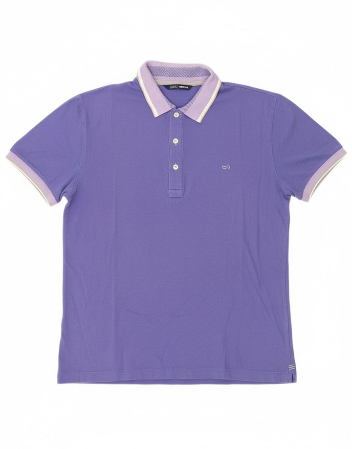 Camisa polo masculina GAS médio roxo