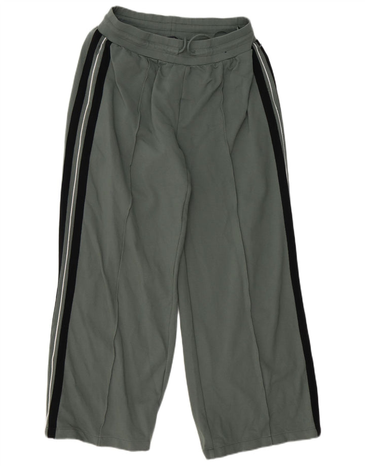 Calça de treino feminina Marks & Spencer Reino Unido 12 bloco colorido verde médio