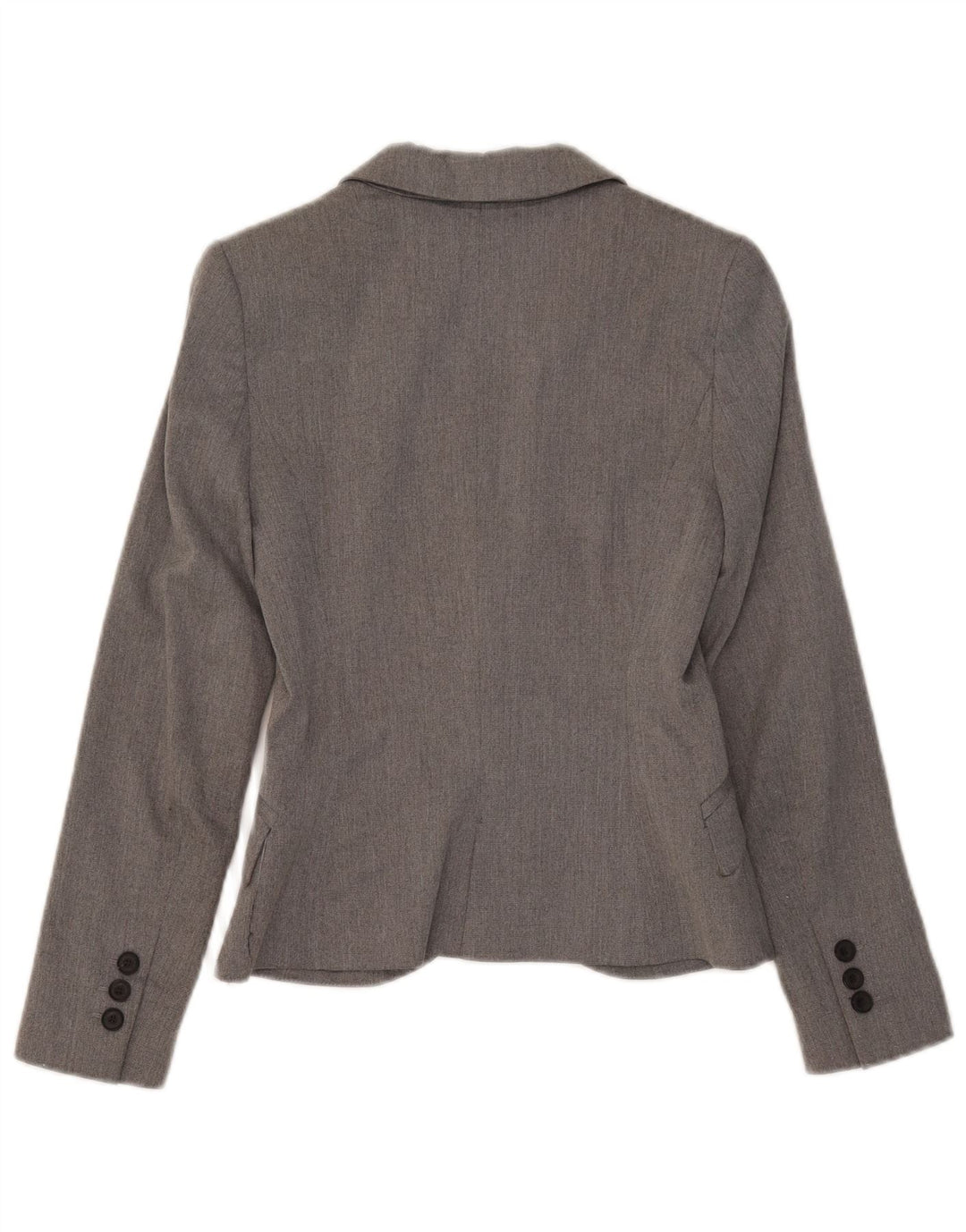 Jaqueta blazer feminina Zara com 1 botão Reino Unido 6 XS cinza