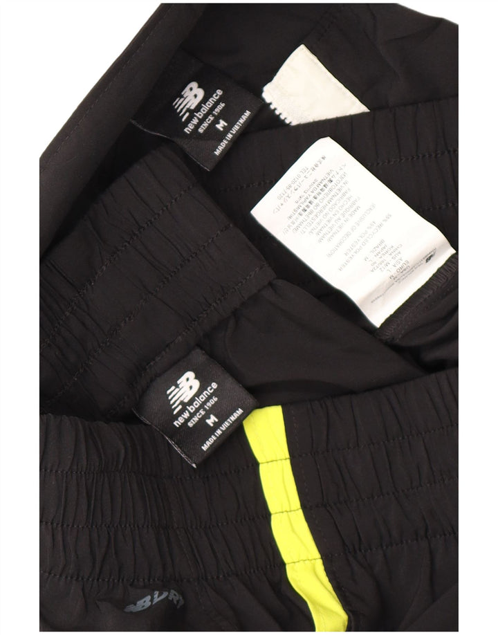 New Balance Masculino Graphic Full Tracksuit Médio Preto Colourblock Poliéster