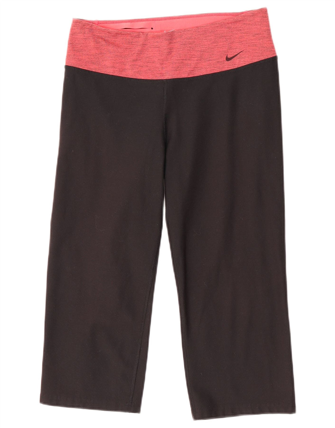 Leggings Nike Dri Fit Capri UK 14 Médio Preto Colourblock