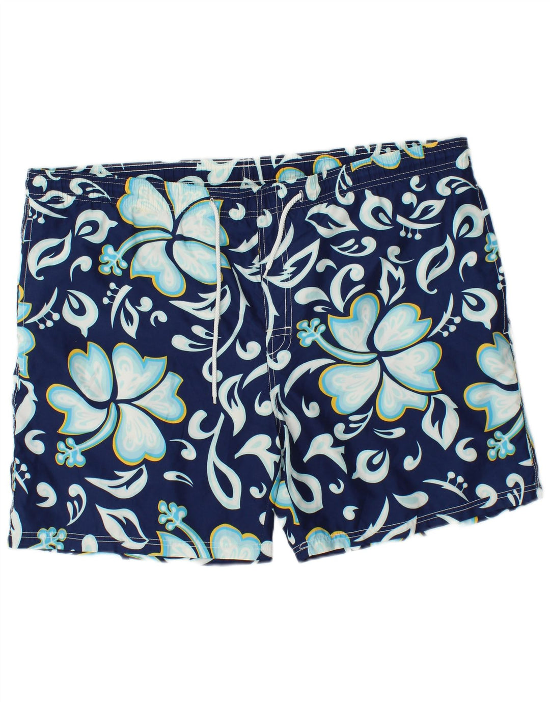 Shorts de natação masculino FILA IT 52 XL azul marinho algodão floral